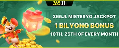 365JL Mystery Jackpot Billion Bonus Promotion